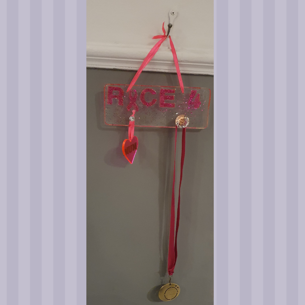 Race4Life Medal Hanger